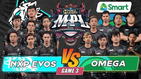 Nexplay Evos Vs Smart Omega Game Mpl Ph Regular Season Week