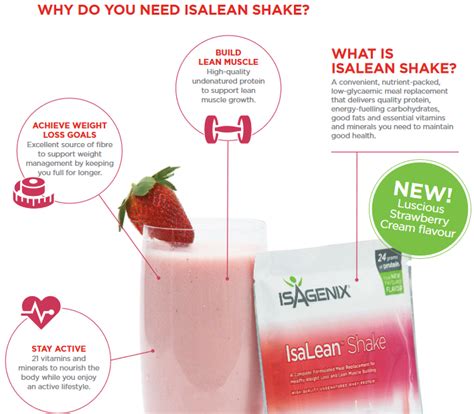 Isagenix Isalean Shake Buy Shakes Direct From Uk