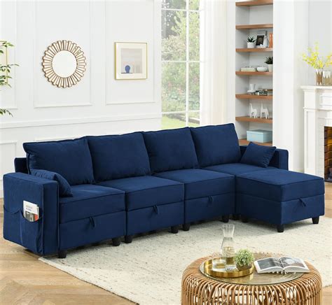 Amazon FANYE Oversized Storage Seats DIY Free Combine Sofa Couch