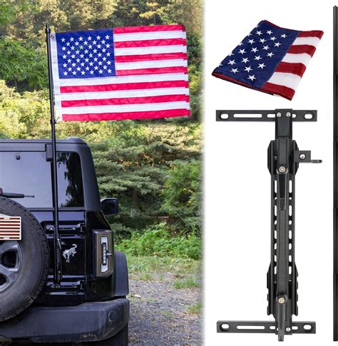 Amazon Furyengraver Antenna Mount Flagpole Holder Flagpole