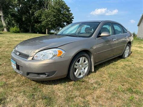 2007 Chevrolet Impala Ltz 206 930 Miles Leather Power Everything 3900 V6 Engine 225 55r17