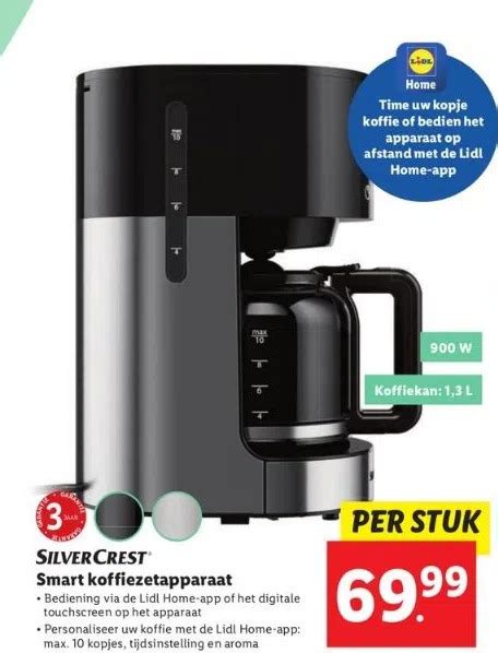 Smart Koffiezetapparaat Aanbieding Bij Lidl