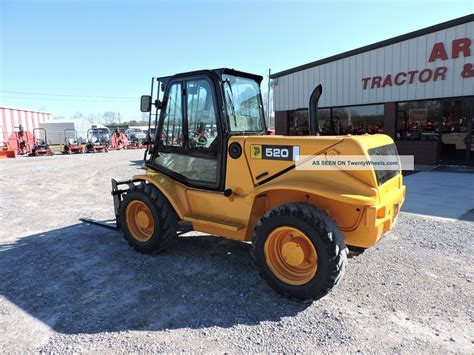 2007 Jcb 520 Telescopic Forklift Loader Lift Tractor Lull