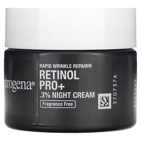 Neutrogena Retinol Pro 3 Night Cream Fragrance Free 1 7 Oz 48 G