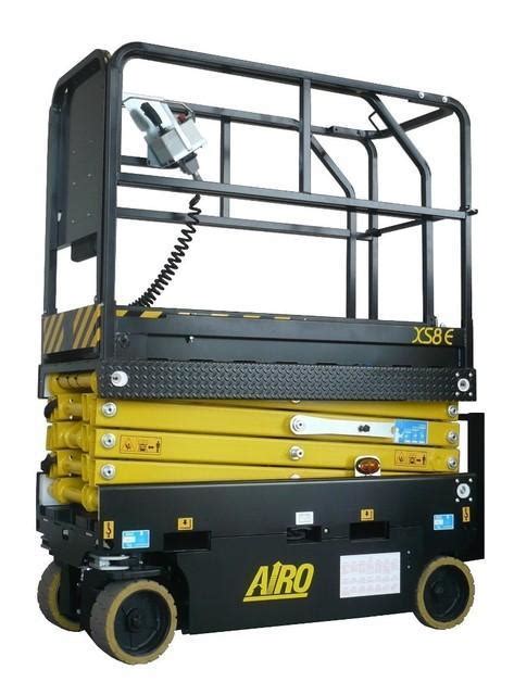 AIRO XS8 E Specs 2015 2024 Wheeled Scissor Lifts LECTURA Specs