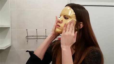 Victoria Beauty 24k Gold Face Mask Video Tutorial Youtube