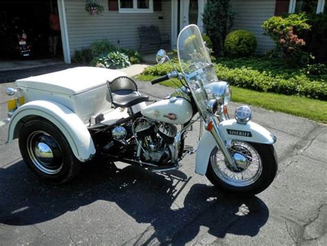 Police Department Service Car Harley Davidson Trike Trike