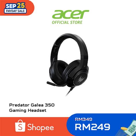 Acer Predator Galea Gaming Headset Shopee Malaysia