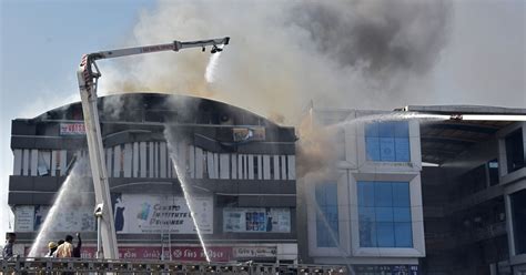 20 Killed In Massive Blaze At Coaching Centre In Surat Cm Orders Fire