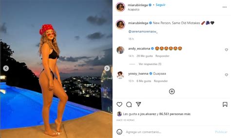Mía Rubín en bikini Hija de Andrea Legarreta y Rubín posa en Acapulco
