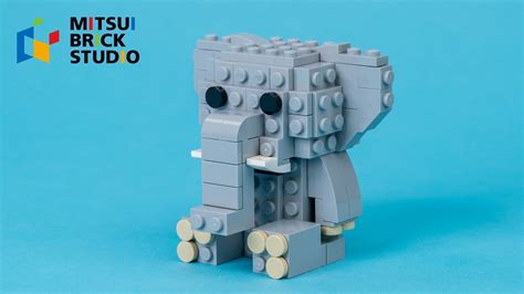 How To Build An Elephant With Lego Bricks Youtube