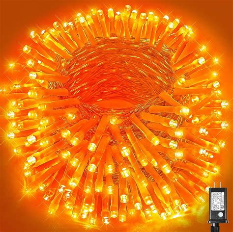 Amazon Vivideal Led Halloween Lights Outdoor Ft Orange