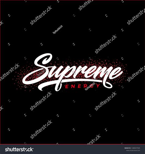 472 Supreme font Images, Stock Photos & Vectors | Shutterstock