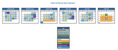 John F. Kennedy High School » School Year Calendar & Bell Schedule