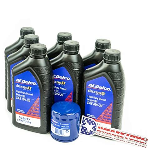 Ac Delco Dexosd 0w 20 Light Duty Diesel Engine Oil 19370138 10 9277