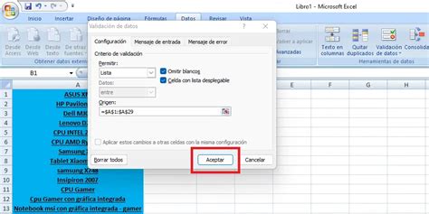 Crea Listas Desplegables En Excel R Pida En