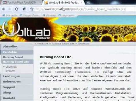 Burning Board Installieren YouTube