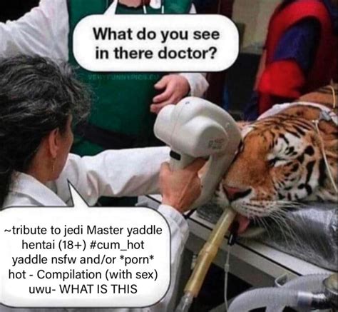 What Do You See In There Doctor Tribute To Jedi Master Yaddle Hentai Cum Hot Yaddle