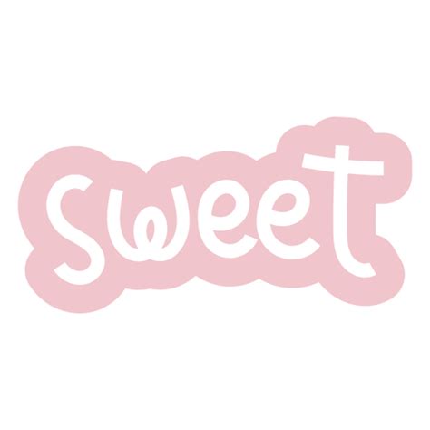 The Word Sweet In Pink Png And Svg Design For T Shirts