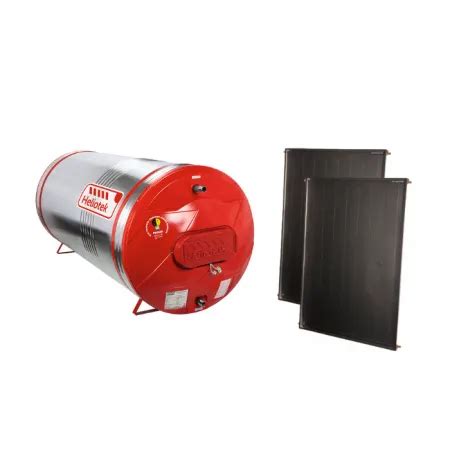 Aquecedor Solar De Agua Boiler Coletor Kit Heliotek Unisol