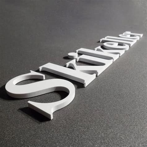 Signage Acrylic Letters Atelier Yuwa Ciao Jp