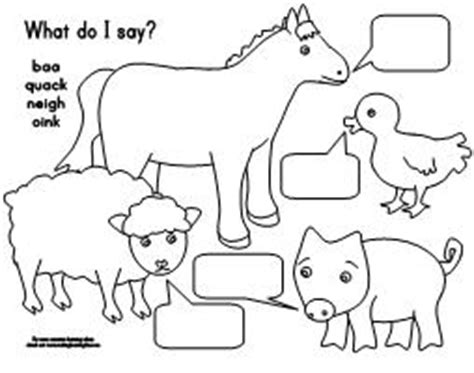 10 Farm Animal Sounds Worksheets - Free PDF at worksheeto.com