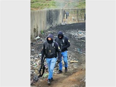 Illegal Miners Arrested During An Operation In Alberton And Germiston