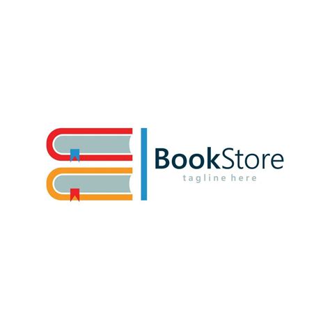 Bookstore Logo Template Vector Illustration 24245907 Vector Art at Vecteezy