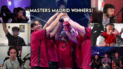 Valorant Community Reacts To Sentinels Winning Masters Madrid YouTube