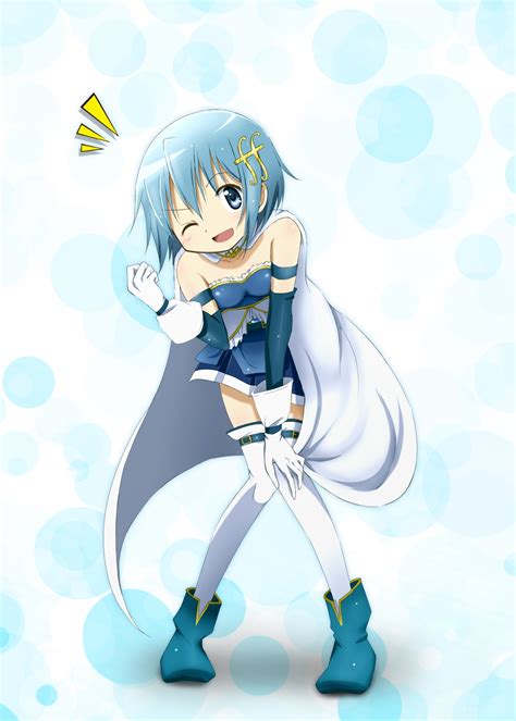 Miki Sayaka Mahou Shoujo Madoka Magica Fan Art 37526090 Fanpop