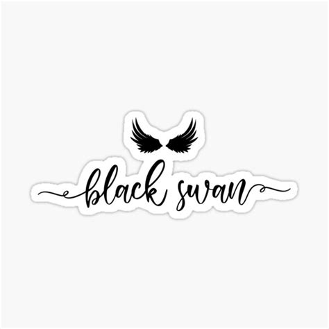 Black Swan Stickers Redbubble