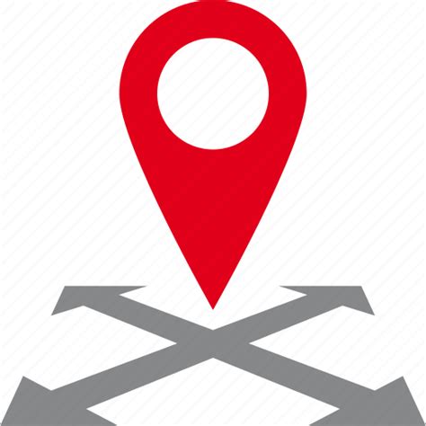 Arrow Destination Four Map Pin Points Icon Download On Iconfinder