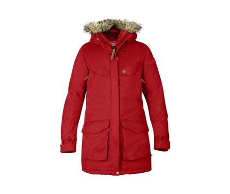 Fjallraven Womens Nuuk Parka Red M