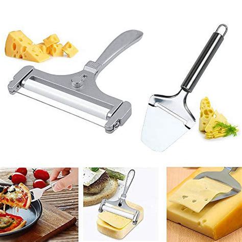 Pieces Cheese Cutter Adjustable Thickness Stainless Steel Wire