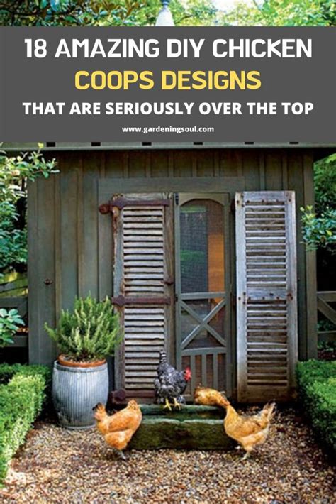 18 Amazing DIY Chicken Coops Designs That Are Seriously Over The Top