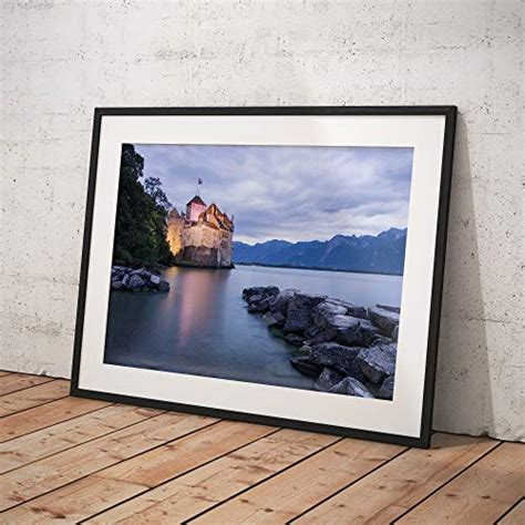 Photographie Dart Le Ch Teau De Chillon En Suisse Paysage Du Lac