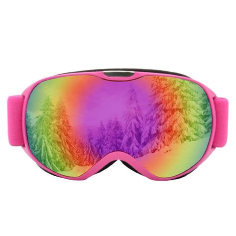 Junior ski goggles for kids spherical double-layer anti-fog - Mpmgoggles