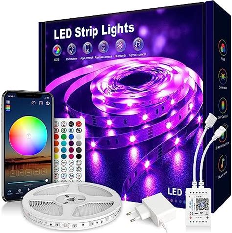 Govee Striscia LED 5 Metri Smart WiFi Striscia LED RGB Compatibile