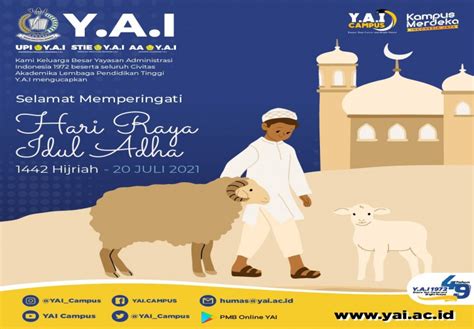 Selamat Memperingati Hari Raya Idul Adha Hijriah Juli