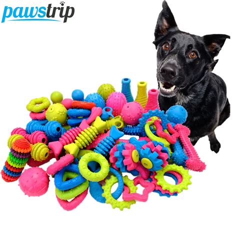 Aliexpress.com : Buy pawstrip 1pc Rubber Dog Toys Bite Resistant Dog ...