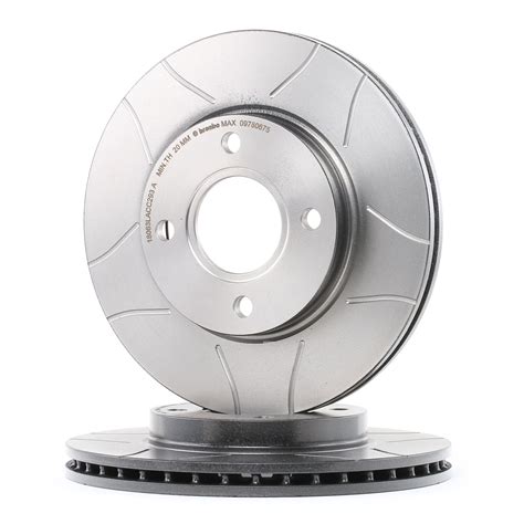 Bremsscheibe BREMBO MAX LINE 09.7806.75 Geschlitzt, Innenbelüftet ...