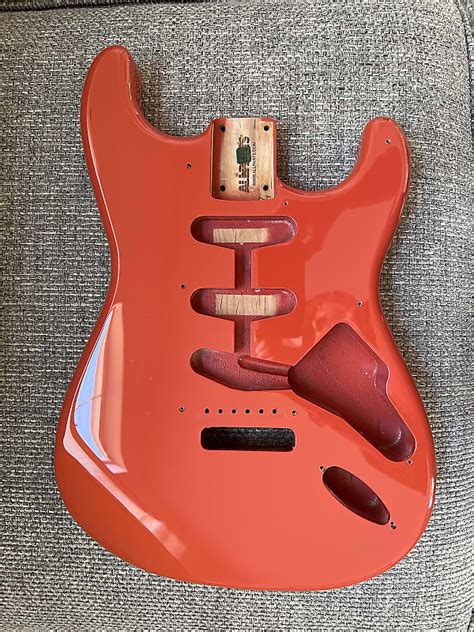 Allparts Stratocaster Body 2022 Fiesta Red Reverb