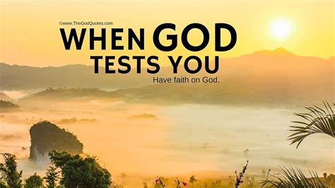 Taking God S Test