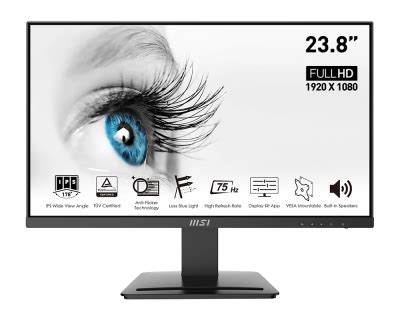 PRO MP243 Professional Business Monitor 23 8 Inch MSI