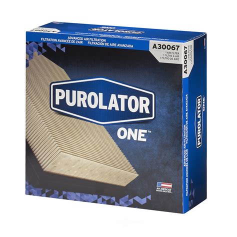 Purolator A30067 Air Filter Cross Reference