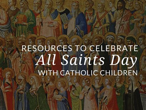 Free Resources To Celebrate All Saints Day With Students