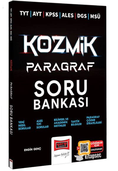 Tyt Ayt Kpss Ales Dgs Ms Kozmik Paragraf Soru Bankas Z Ml Yarg