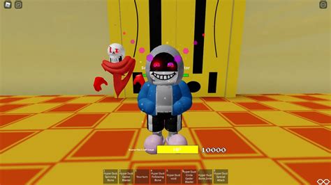 Roblox Undertale Battle Showcasing All Badges Sanses Youtube