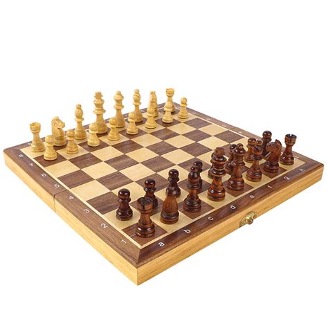 Buy In Wooden Chess Set Wooden Chess Checkers Set Oocome