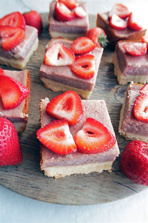 Foodffs Food Shortbread Bars Strawberry Shortbread Easy Dessert